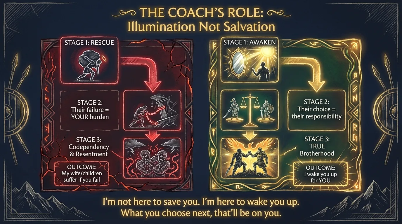 Awaken Don't Rescue Coaching Model