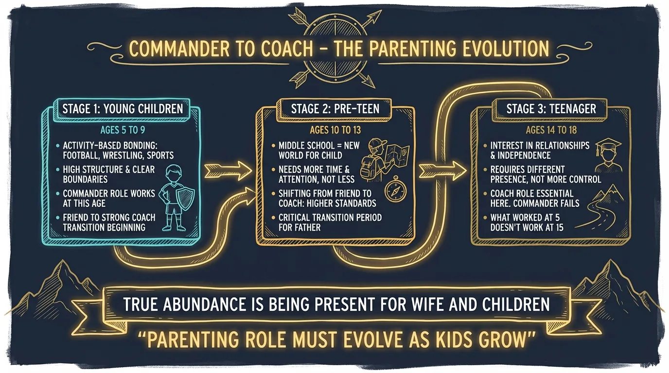 Commander to Coach Parenting Evolution