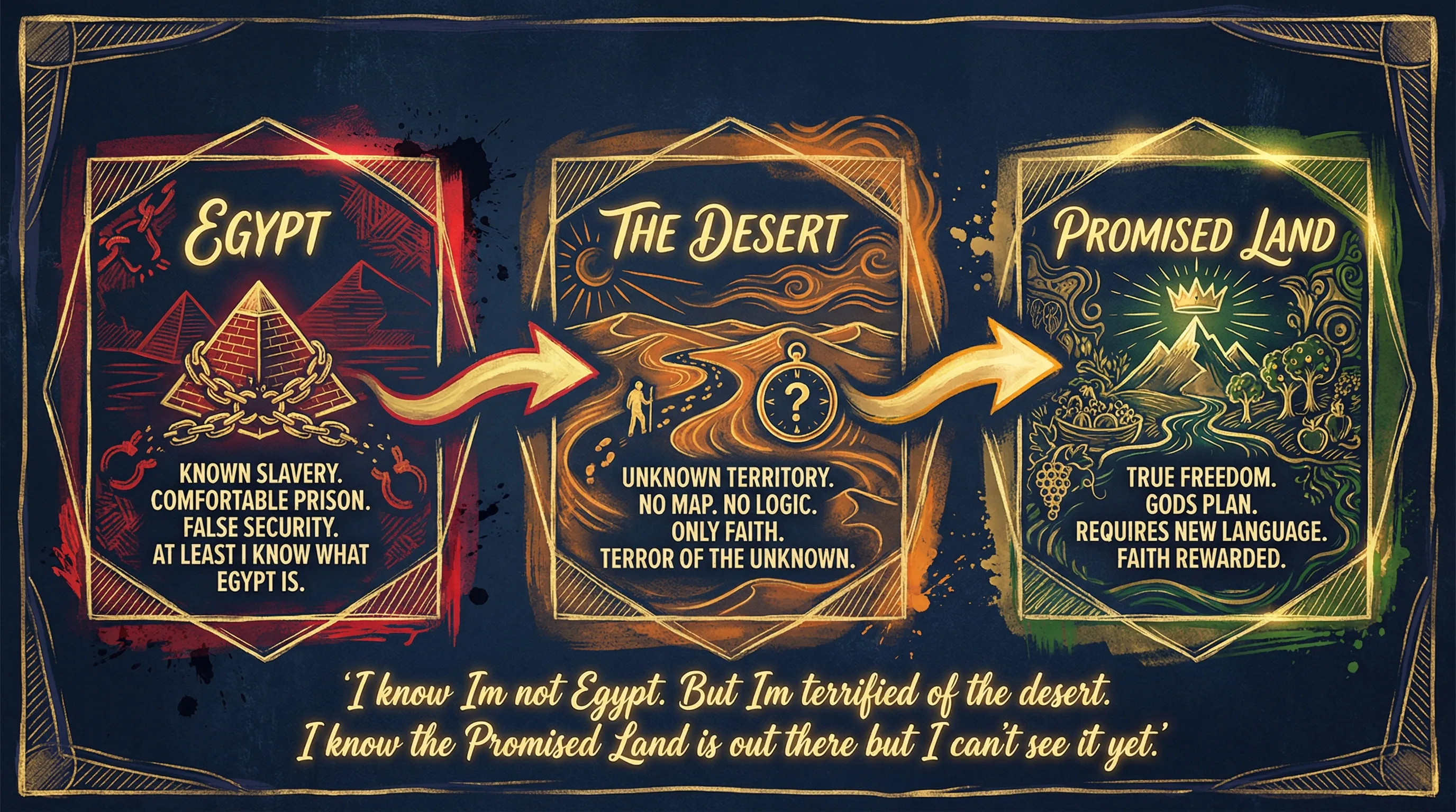 Egypt to Promised Land Journey