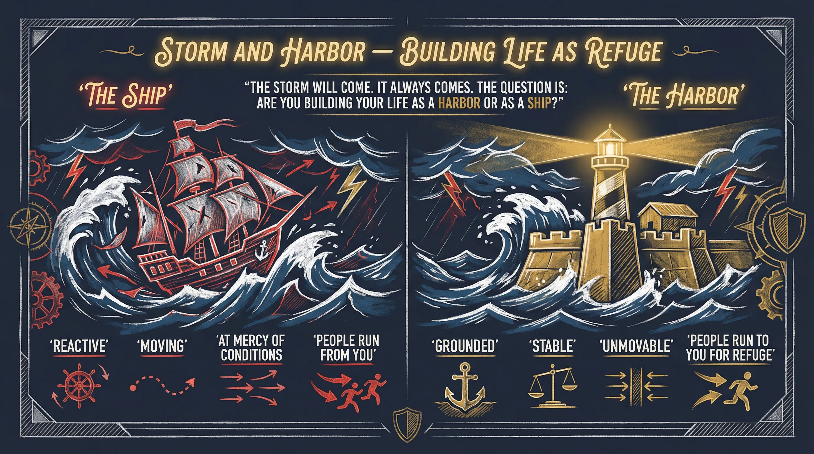 Storm and Harbor Model