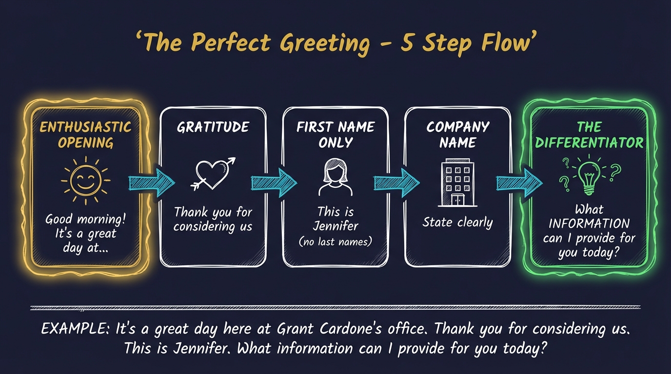 Perfect Greeting Flow